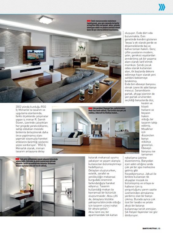 RSG İç Mimarlık proje 