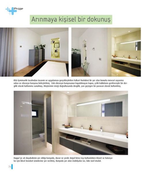RSG İç Mimarlık  arinma banyo tasarimi