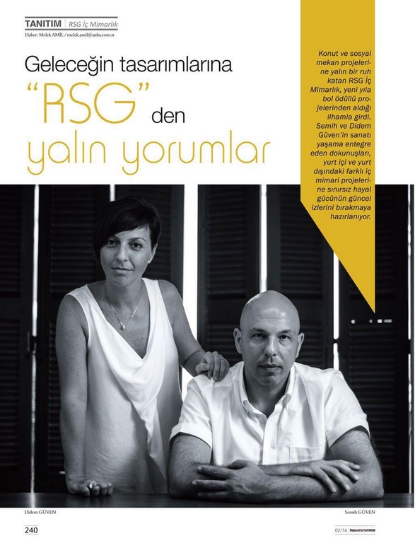 RSG İç Mimarlık  insaat yatirim 