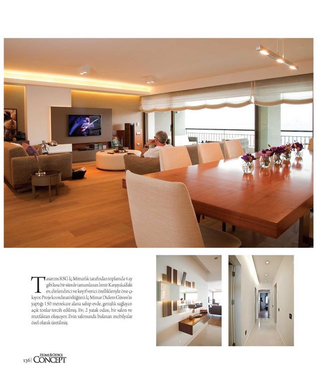 RSG İç Mimarlık  home office concept 