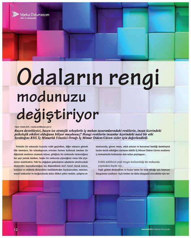 RSG İç Mimarlık  marka projeler 