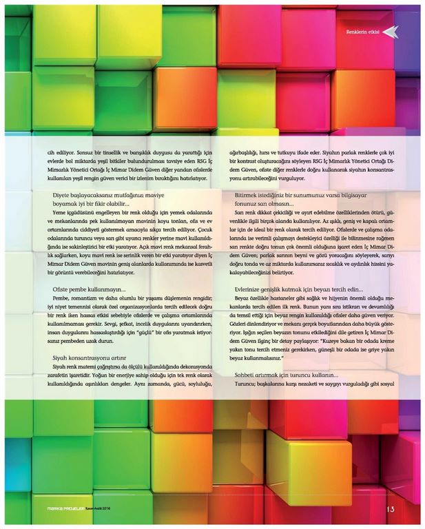 RSG İç Mimarlık  marka projeler 