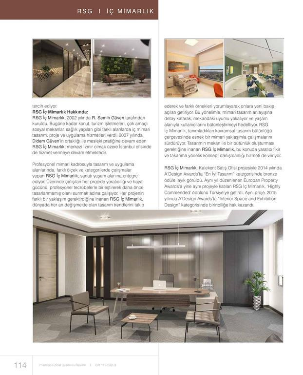 RSG İç Mimarlık   business review 
