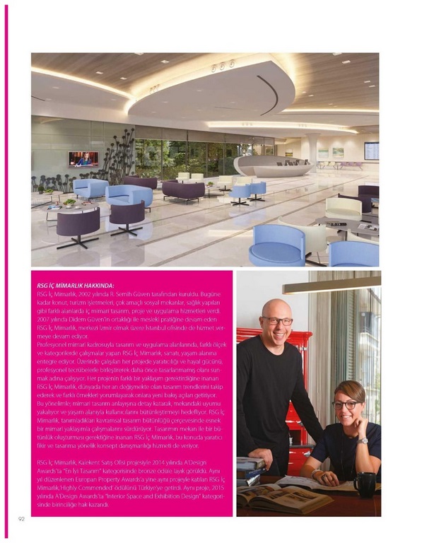 RSG İç Mimarlık   turizm dunyasi 