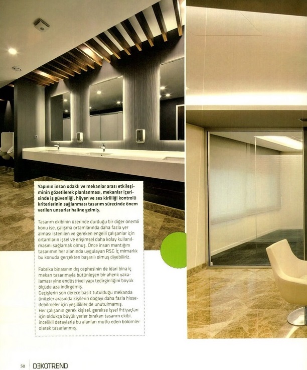 RSG İç Mimarlık  dekotrend 