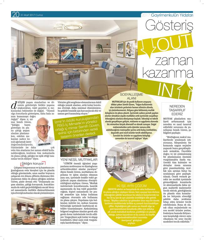 RSG İç Mimarlık   hurriyet 